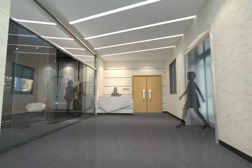 巖星建設|佛山鄒伯奇紀念館設計插圖 佛山鄒伯奇紀念館咨詢廳(巖星建設紀念館設計