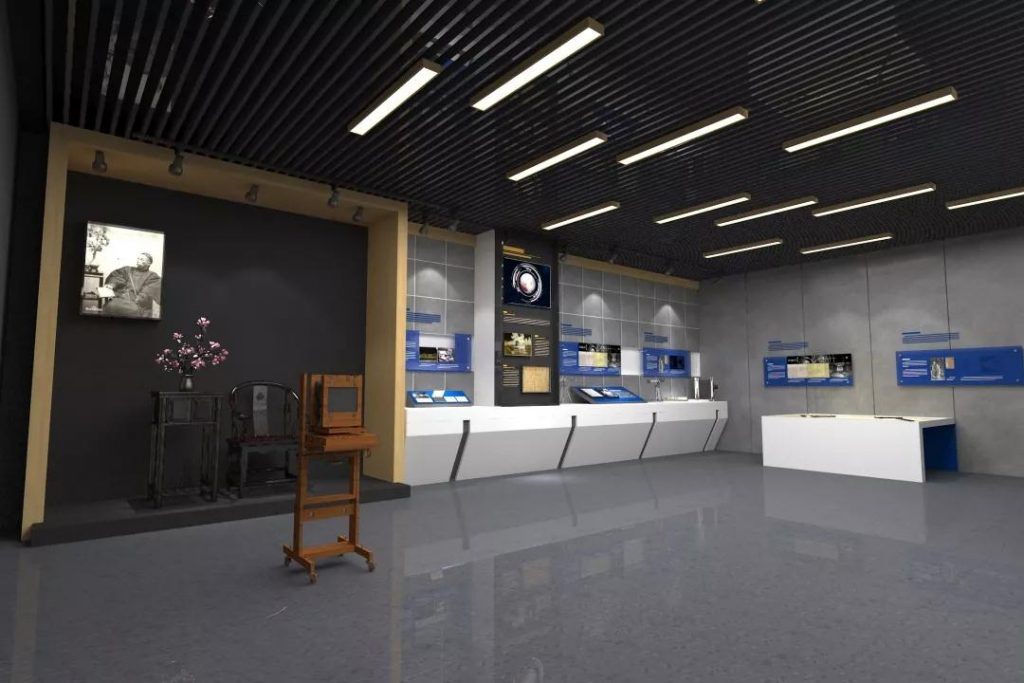 巖星建設|佛山鄒伯奇紀念館設計插圖(8) 佛山鄒伯奇紀念館實驗室(巖星建設紀念館設計)